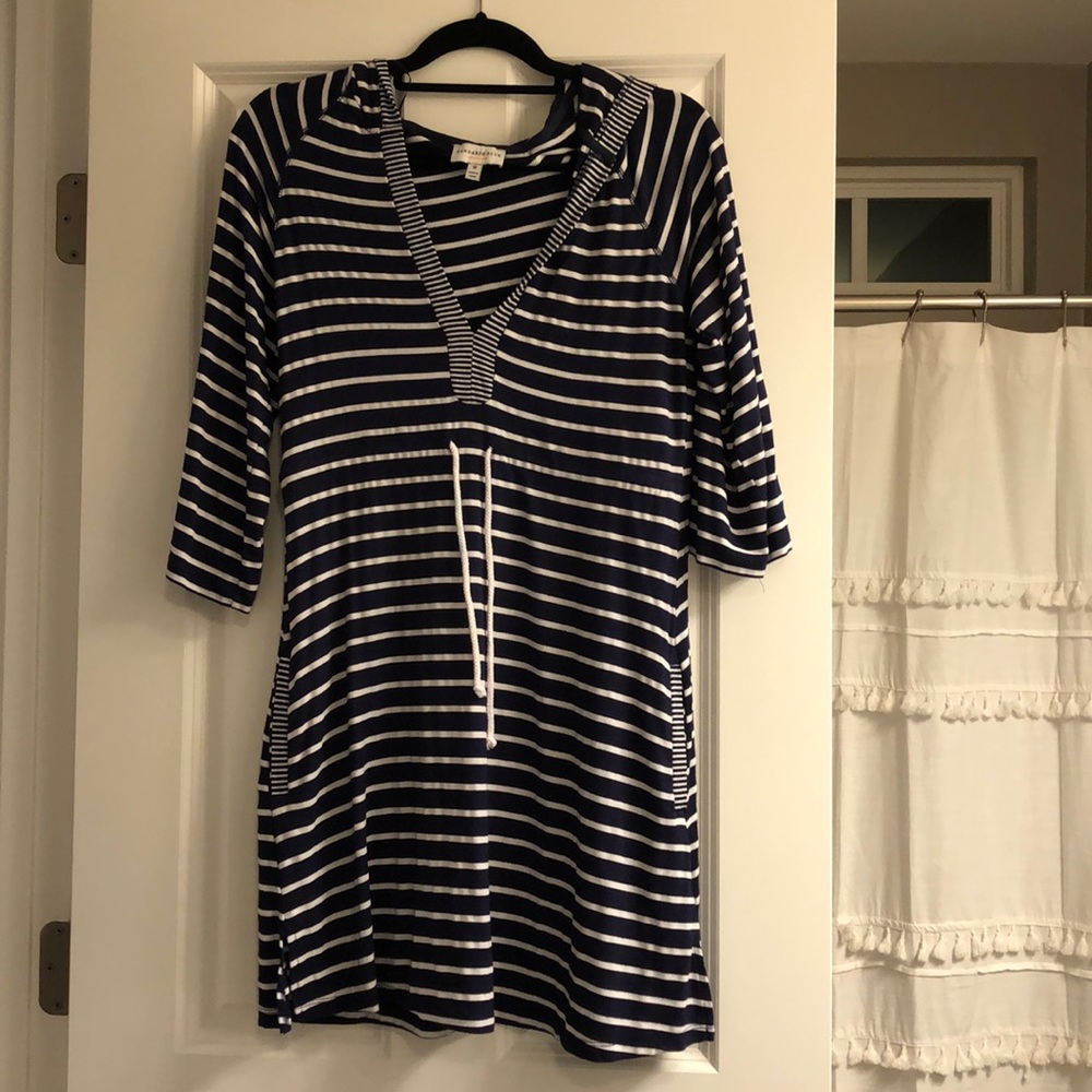 Hooded Bathing Suite Cover-Up